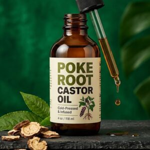 Poke Root Castor Oil